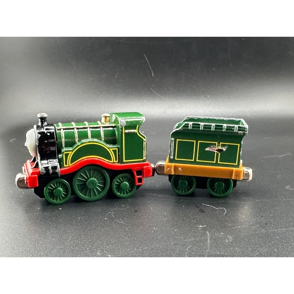 Emily and Tender Salty‎ Take N Play Along Lot Diecast Trains Vtg Thomas Train